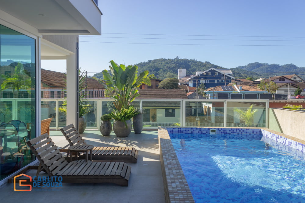 Piscina da área de Lazer